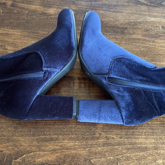Candies Women's FANSVNAVY Velvet Ankle Boots Size 6 - Picture 6 of 9
